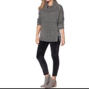 Lucky Brand Alyssa Button Sweater Size Medium